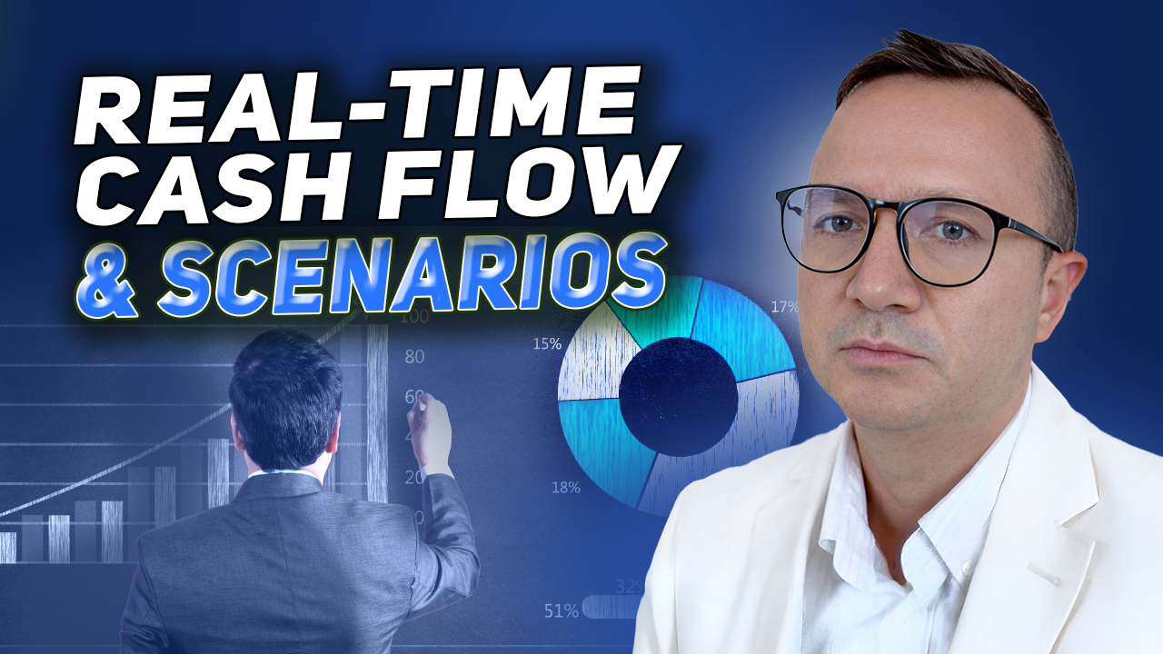 Case Study 2: AI-Driven Cash Flow Forecasting & Scenario Planning (QuickBooks Online)